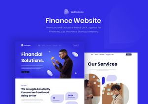 Website Finance Landing page [Figma]
