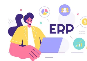 10 ERP Enterprise Resource Planning System Illustration