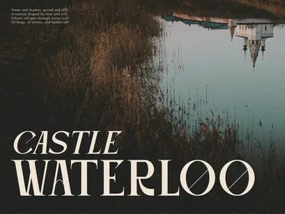 Eclassio | Display Serif Font