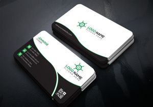 Corporate Business Card Design Template.