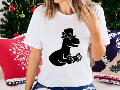 Dinosaur Gamer Leprechaun