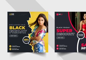 Black Friday Sale Social Media Post Ver-2