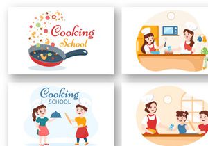 11 Cooking School Illustration