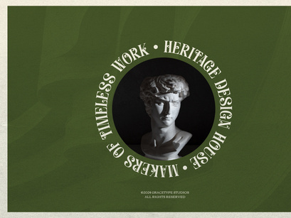 Davenor | Display Serif Font