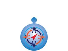 Compass logo template vector icon illustration design