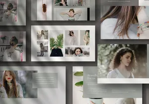 Gray Powerpoint Template