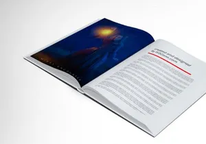 Mysterious Book Cover PSD Mockup