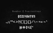 Solo Level - Death Metal Energy Font