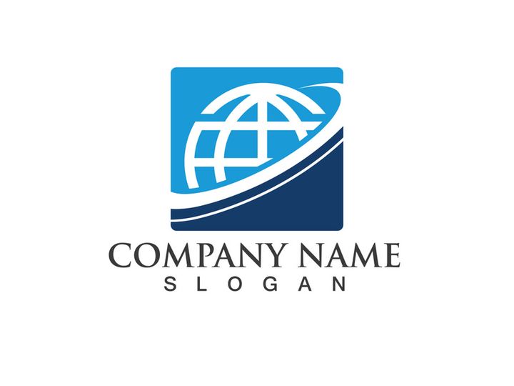 Globe wordl business finance logo