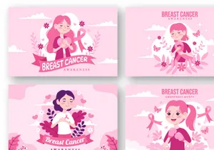 15 Breast Cancer Awareness Month Illustration