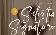Selestia Signature - Handwritten Font