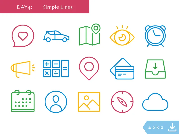 Simple Lines freebie