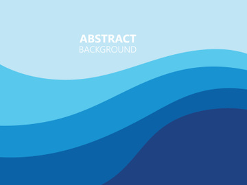Blue wave water background wallpaper vector preview picture