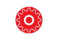 Gear icon logo vector
