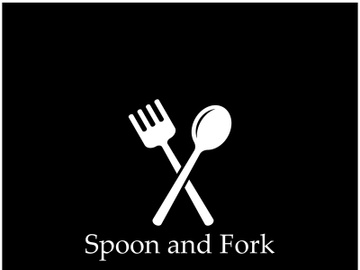 Creative spoon and fork logo. preview picture