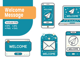 welcome message preview picture