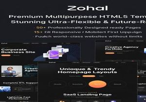 Zohal v1.0 - Multipurpose html templates