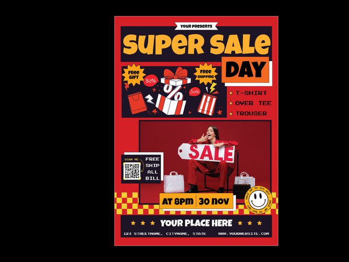 Super Sale Flyer