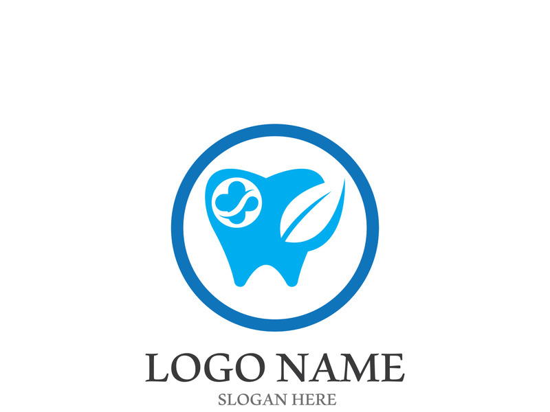 Dental logo template vector illustration icon design