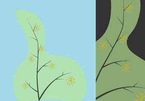 Christmas Tree Vector Bundle