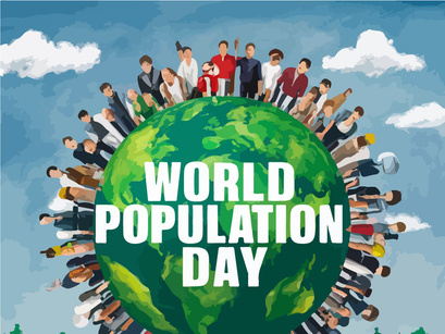 10 World Population Day Illustration