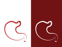 stomach care icon design concept vector illustration