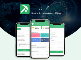 DigiMiner v1.0 - Cloud Crypto Mining Mobile Application preview picture