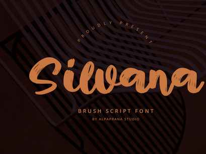 Silvana - Script Font