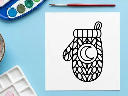 Hand-drawn Halloween candy jar icon with lid and bow. Spooky trick-or-treat container illustration for festive designs.