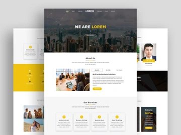 Multipurpose HTML Template preview picture