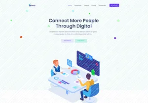Saasly Version 02 - Saas Landing Template