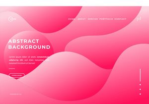 Sophisticated Pink Abstract Waves Background