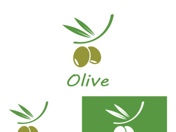 Olive fruit logo design. preview picture