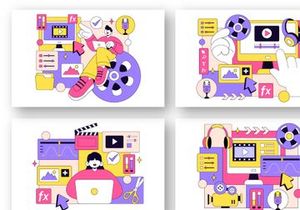 10 Video Editor Program Illustration
