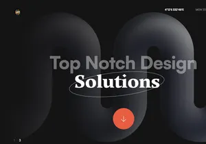 20 Dark Hero Sections with 3D Elements 🎨🌑