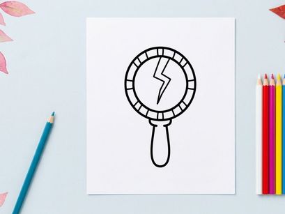 Relógio de Halloween com ponteiros em formato de raio marcando meia-noite. Ícone de relógio assustador para designs de contagem regressiva sinistra e hora das bruxas.