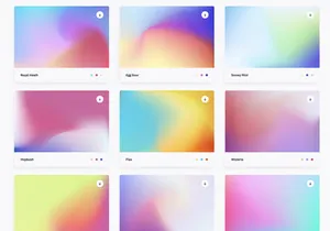 Mesh Gradients Collection