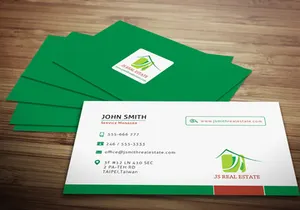 Real Estate Business Card Template
