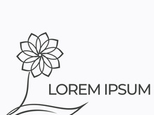 Flower logo