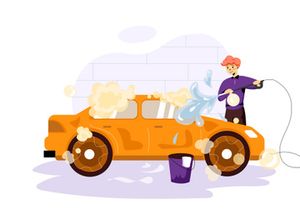 M220_Car Washing Service Illustrations