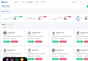 Doqtors Medical Admin Dashboard UI Kit