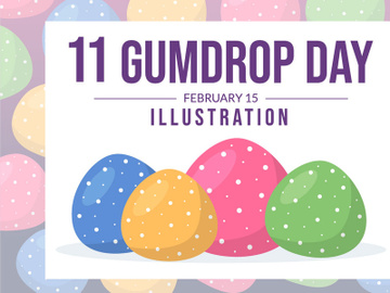 11 National Gumdrop Day Illustration preview picture