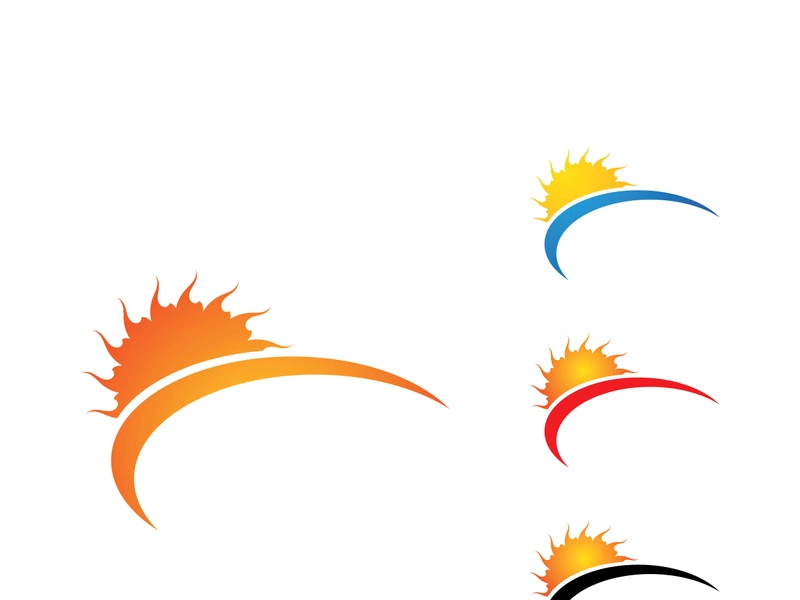 Sun Vector illustration Icon