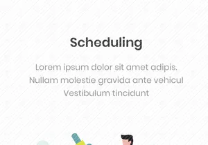 Reise-Onboarding-App-Bildschirme