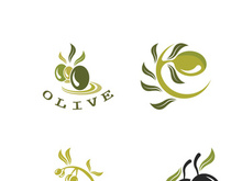 Extra virgin olive oil logo icon design vector illustration
