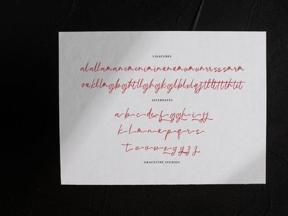 Boudica Perfect | Handwritten Script