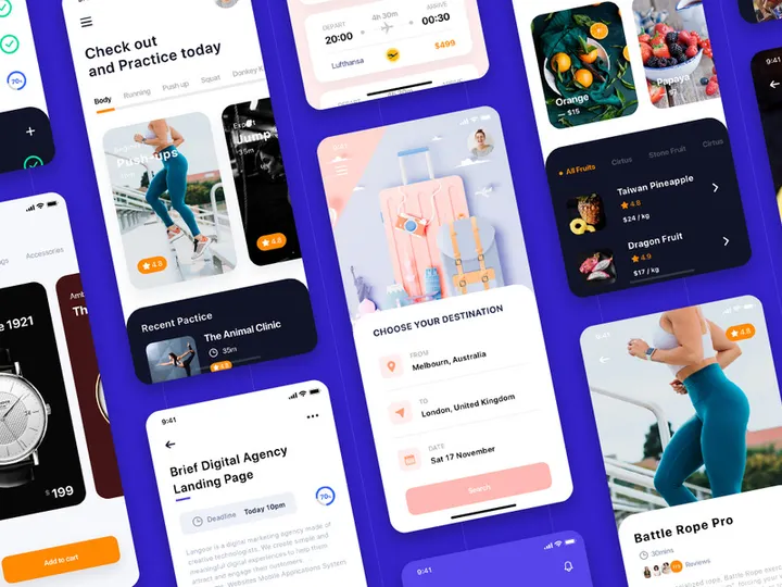 Lithium - Multipurpose Card-based UI Kit
