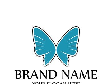 Butterfly logo design preview picture