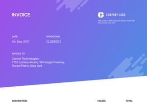 Invoice - Free Template