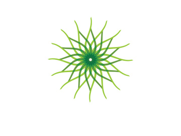 Nature leaf eco green logo icon preview picture